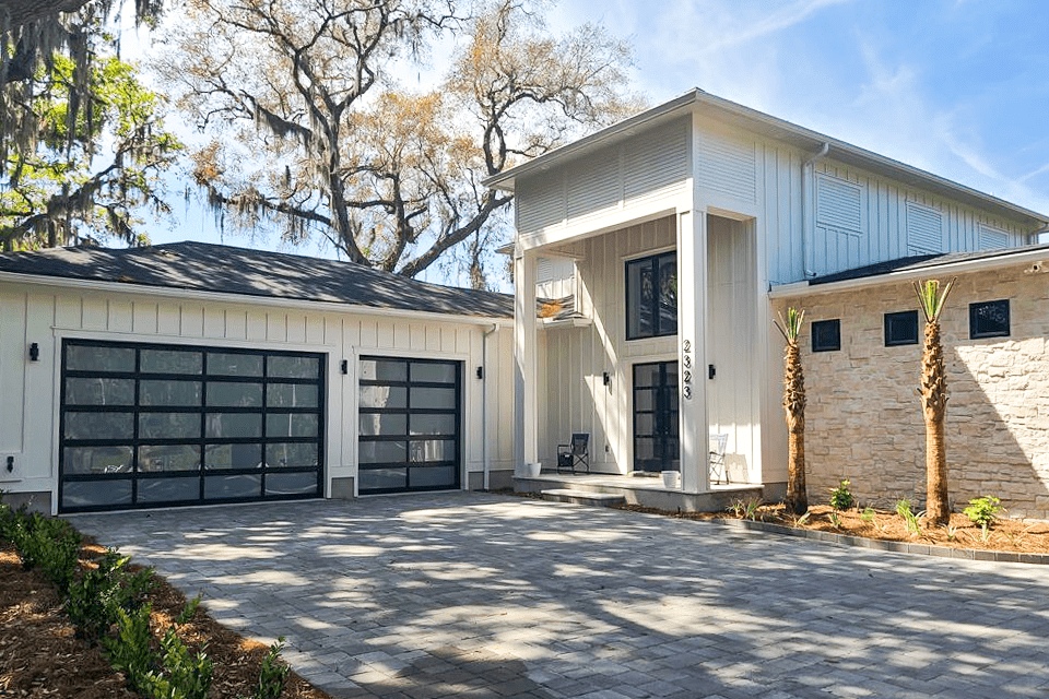 C.H.I. Garage Doors Full-View Aluminum Collection